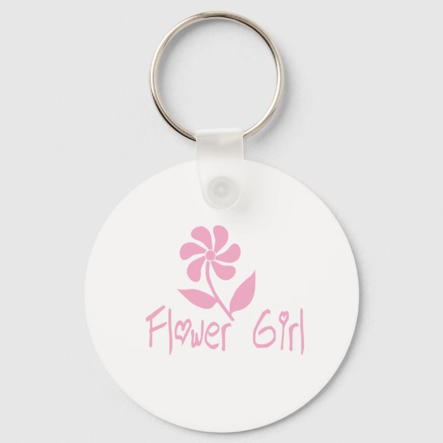 Chaveiro Flower Girl (Frente)