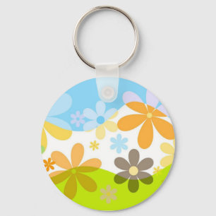 Chaveiro Flower power