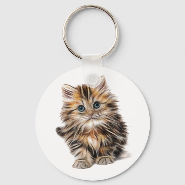 Chaveiro Fluffy Kitten (Frente)