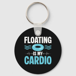 Chaveiro Flutuar é meu cardio ol Humor Fitness