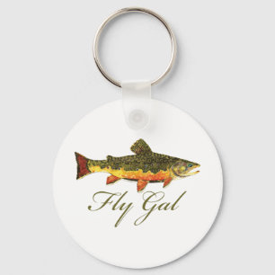 Chaveiro Fly Fishing Women