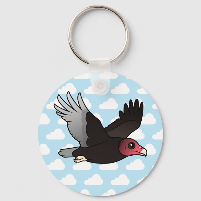 Chaveiro Flying Turkey Vulture (Frente)
