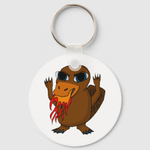 Chaveiro Fogo que respira Platypus