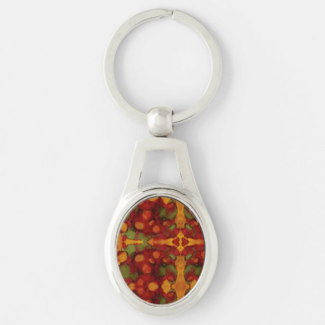 Chaveiro Folhas de outono (Frente)