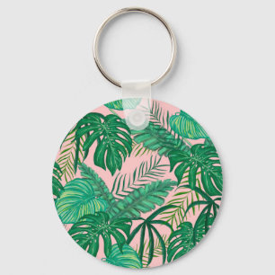 Chaveiro Folhas tropicais