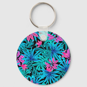 Chaveiro Folhas tropicais