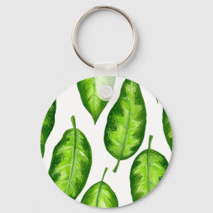 Chaveiro Folhas tropicais