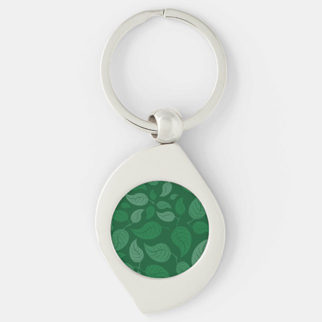 Chaveiro Folhas verdes (Frente)