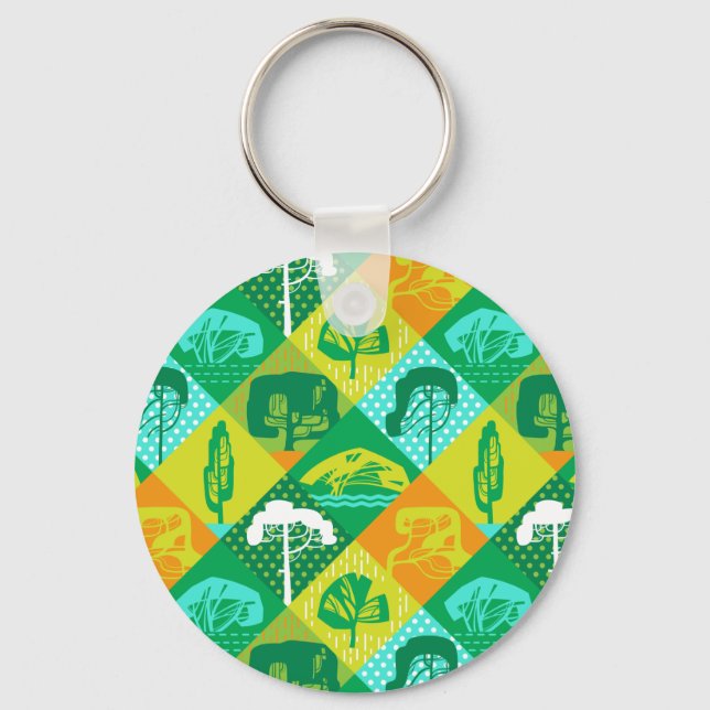 Chaveiro Folheto florestal (Frente)