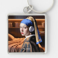 Fones de ouvido de Pérola de Menina Fantasia