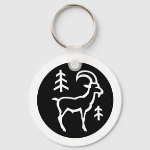 Chaveiro Font Zodiac: CAPRICORN + suas Cores e Ideias