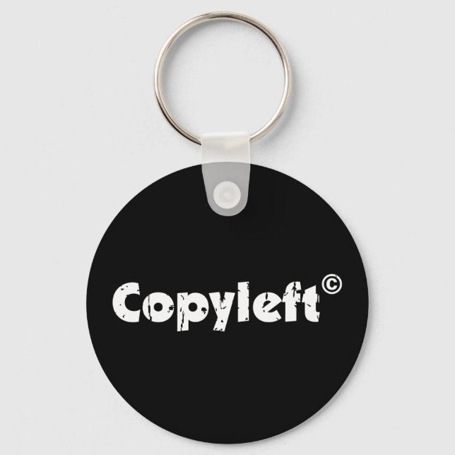 Chaveiro Fonte aberta Copyleft (Frente)