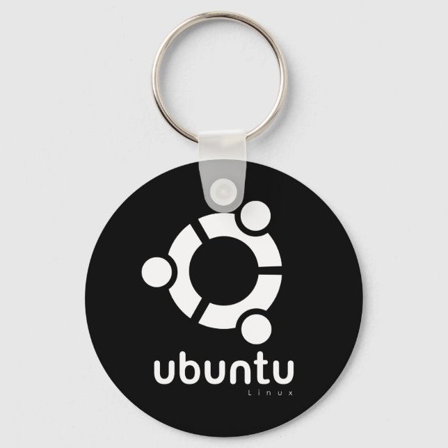 Chaveiro Fonte aberta do Ubuntu Linux (Frente)