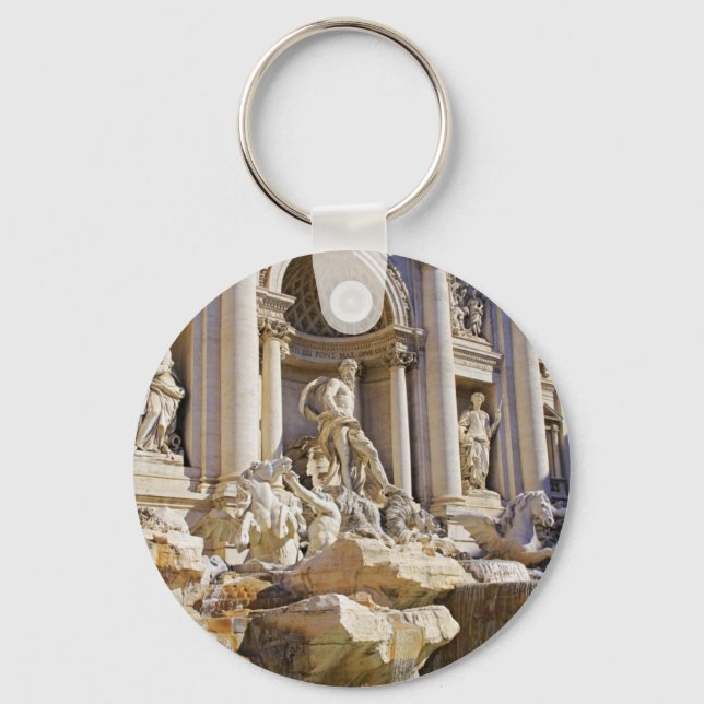Chaveiro Fonte de Trevi Roma Fotografia (Frente)