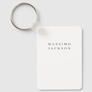 Chaveiro Fonte Serif Minimalista Elegante e Profissional