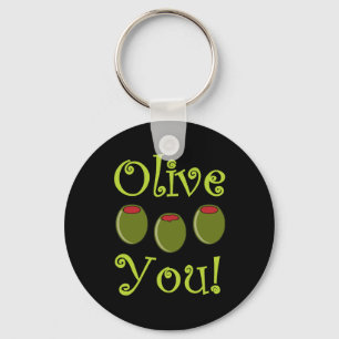 Chaveiro Foodie Olive You
