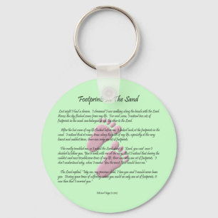 Chaveiro Footprints In The Sand