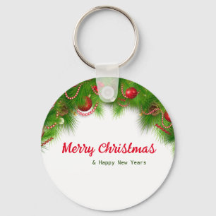 Chaveiro Fora de Natal e Bolas Vermelhas, e Presentes