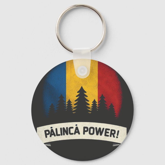 Chaveiro Força Palinca - bandeira tricolor (Frente)