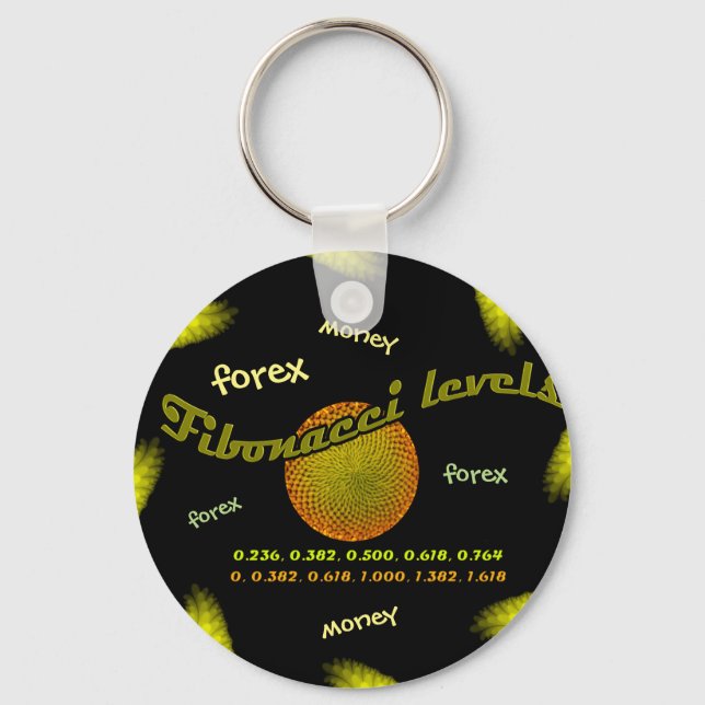 Chaveiro Forex, Money, Números Fibre (Frente)