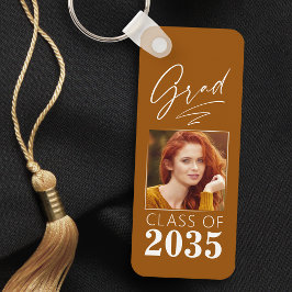 Chaveiro Formando de Script de Tinta Moderna de Caligrafia 