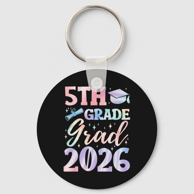 Chaveiro Formatura da 5ª Série Cl 2026 Escola Primária Gra (Frente)
