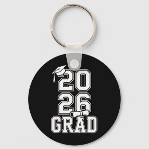 Chaveiro Formatura da turma de 2026 Design de Graduação de