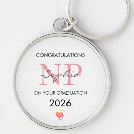 Chaveiro Formatura de Enfermeira Especialista Personalizada