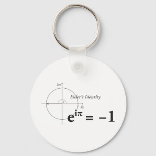 Chaveiro Fórmula de Matemática de Identidade de Euler