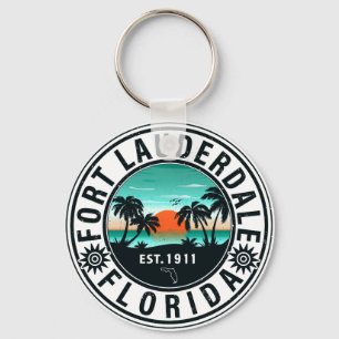 Chaveiro Fort Lauderdale Florida Beach Souvenirs tropicais