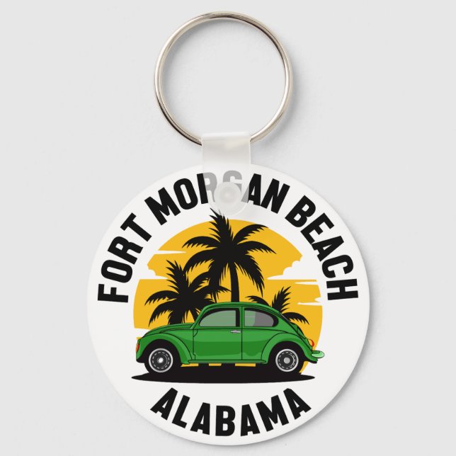 Chaveiro Fort Morgan Beach, Alabama (Frente)