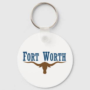 Chaveiro Fort Worth (Texas) flag Keychain