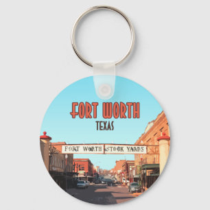 Chaveiro Fort Worth Texas Stock Yards Vintage