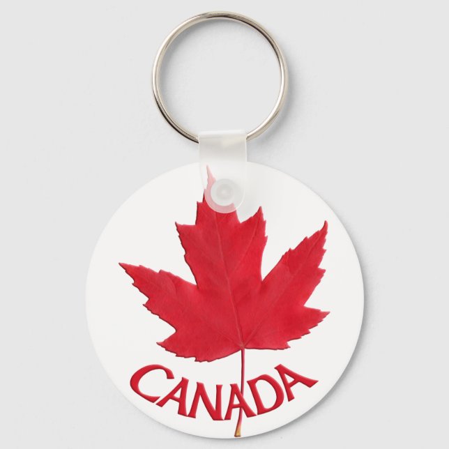 Chaveiro Fortaleza de Cadeias-Chave do Canadá e Presente de (Frente)