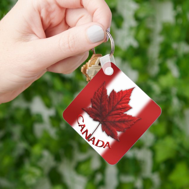 Chaveiro Fortaleza de Cadeias-Chave do Canadá e Presente de (Mão)