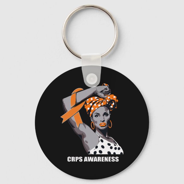 Chaveiro Forte conhecimento da mãe sobre CRPS (Frente)