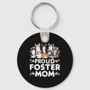 Chaveiro Foster Cat Adota Orgulhosa Mãe Foster