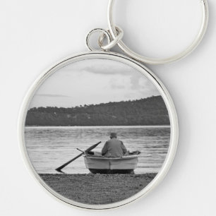 Chaveiro Foto cultural do estilo de vida Legal dos pescador