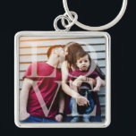 Chaveiro Foto da camada de amor<br><div class="desc">Design de fotografia elegante e simples personalizada perfeita para dia de as mães,  como presente de casamento ou aniversário,  presente de formatura,  etc.</div>