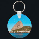 Chaveiro Foto da Montanha do Sugarloaf do Rio de Janeiro<br><div class="desc">Foto da montanha de Sugarloaf no Rio de Janeiro.</div>