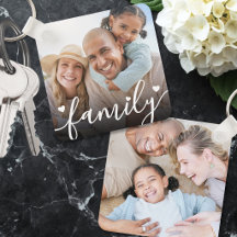 Foto de Família Personalizada em Duas Faces