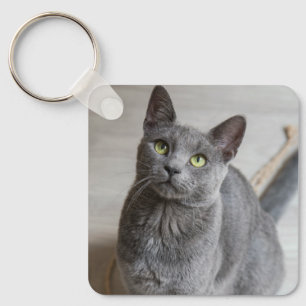 Chaveiro Foto de Pet de Cat Personalizada