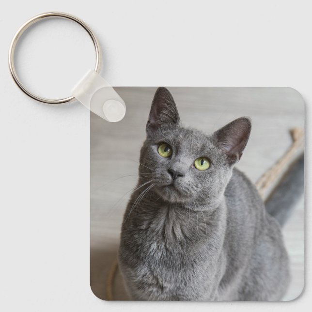 Chaveiro Foto de Pet de Cat Personalizada (Frente)