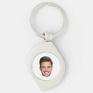 Chaveiro Foto de Rosto Personalizada