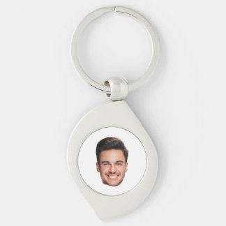 Chaveiro Foto de Rosto Personalizada