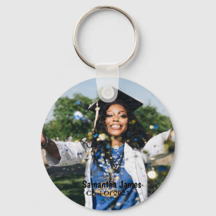 Chaveiro Foto e nome personalizados para graduação