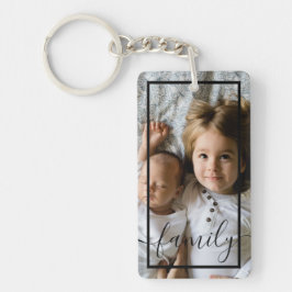 Chaveiro Foto e texto personalizados