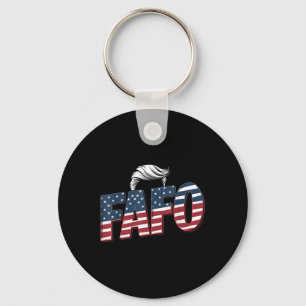 Chaveiro Foto Funny Fafo Trump _2