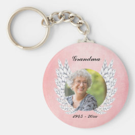 Chaveiro Foto Memorial Beauful Angel WIngs Keepsasaame