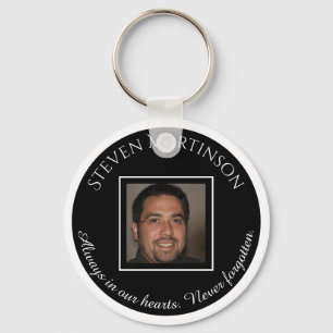 Chaveiro Foto Memorial Forever em nosso Coração